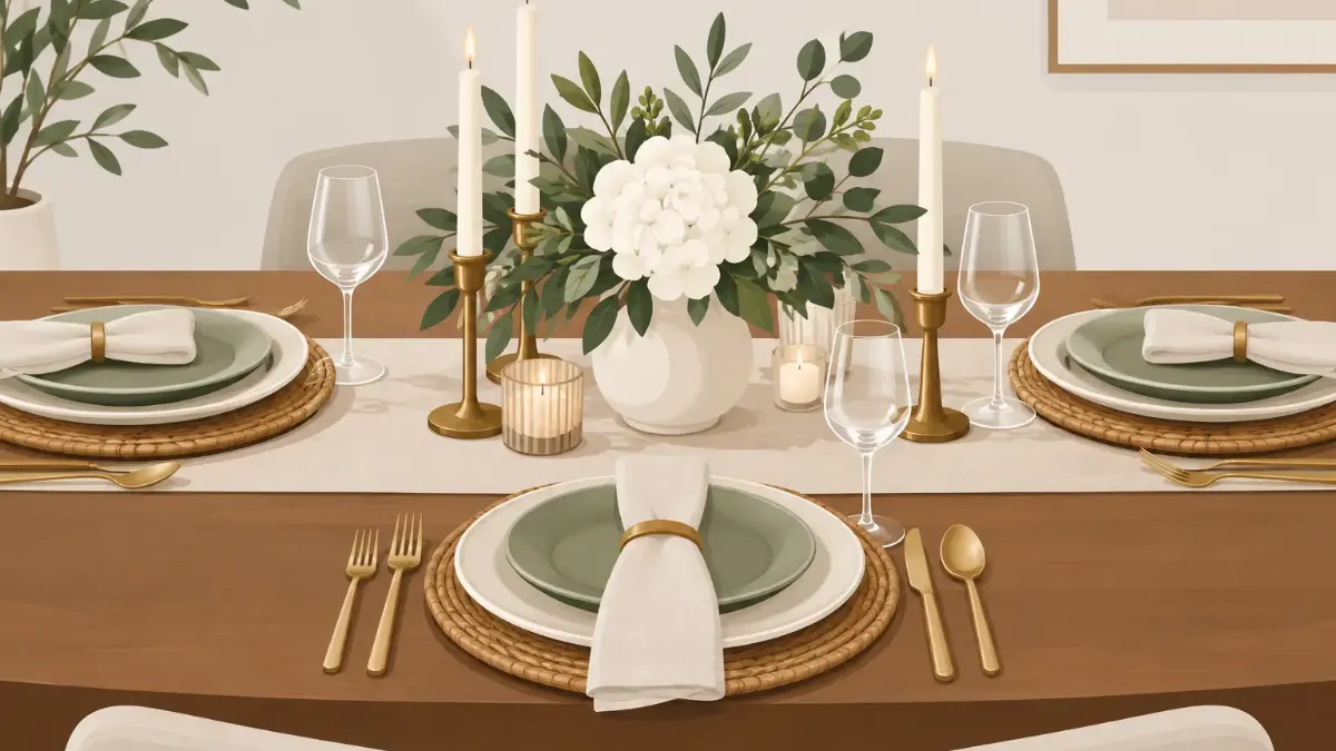 A Guide to Tablescape Layering That Feels Intentional