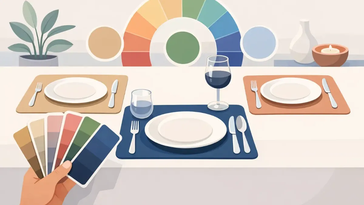 How to Choose Placemat Colors for Your Table