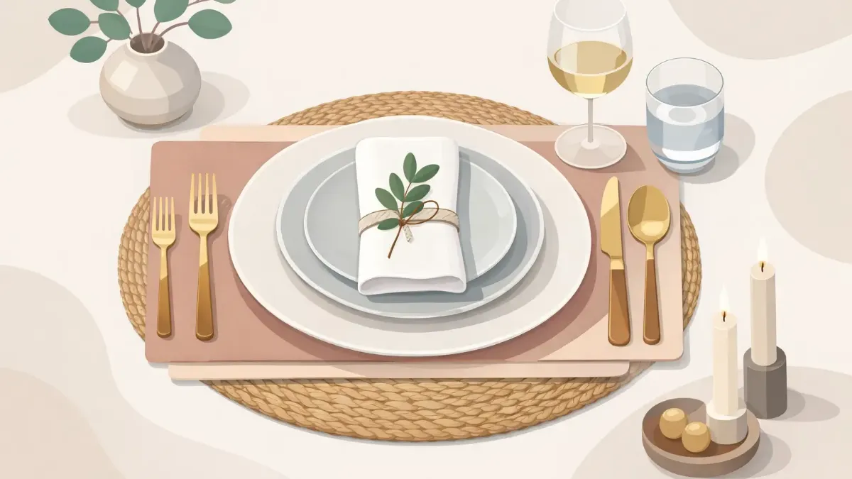How to Layer Placemats for a Polished Table