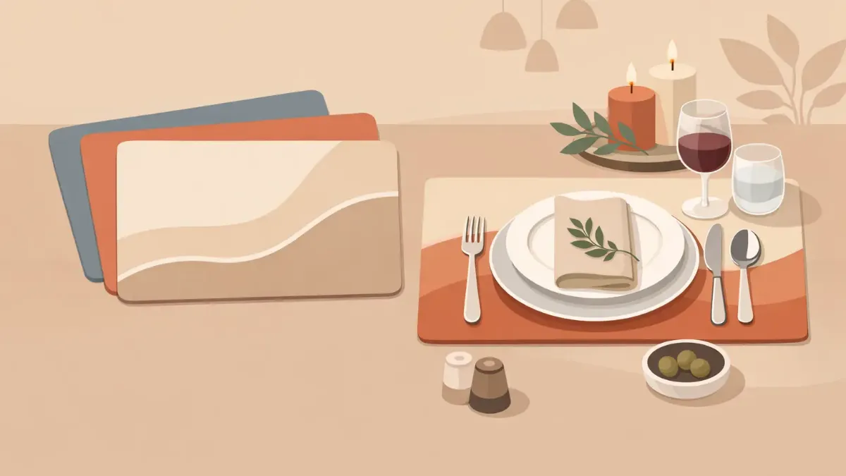 Placemats for Dinner Parties That Set the Tone