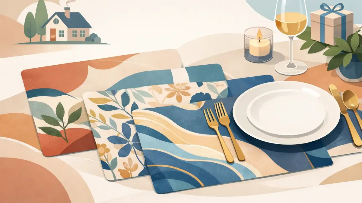 Unique Housewarming Gift Placemats That Stand Out